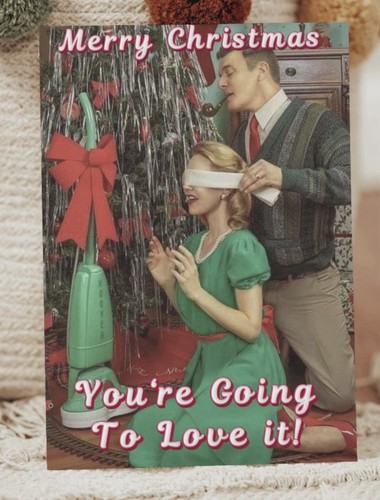 Funny christmas card - card,, greeting
