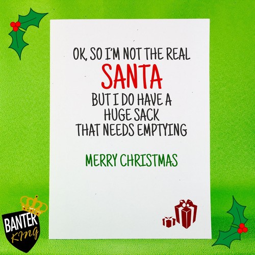Rude christmas card - rude,