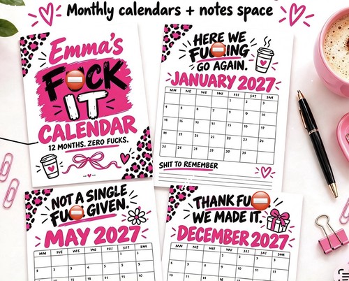 Calendar 2027 a4 wall - ,