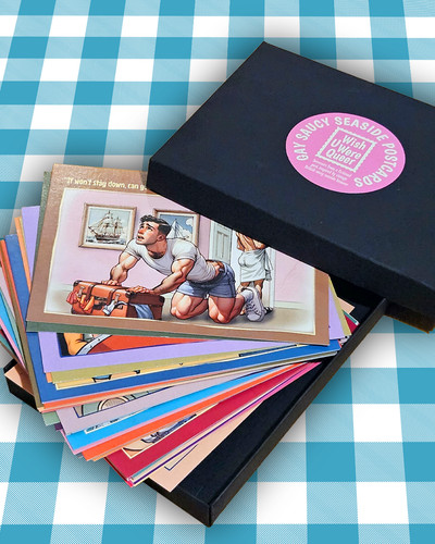 Gay saucy seaside postcards - 42,