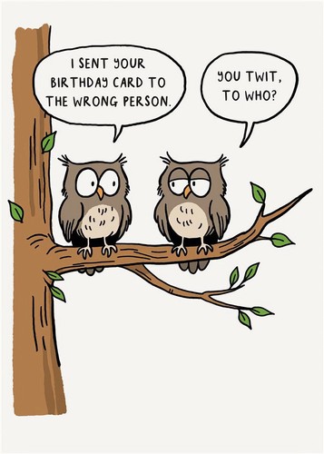 Funny birthday card - birthday,
