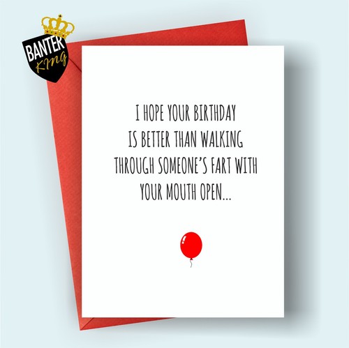 Funny happy birthday card - funny,