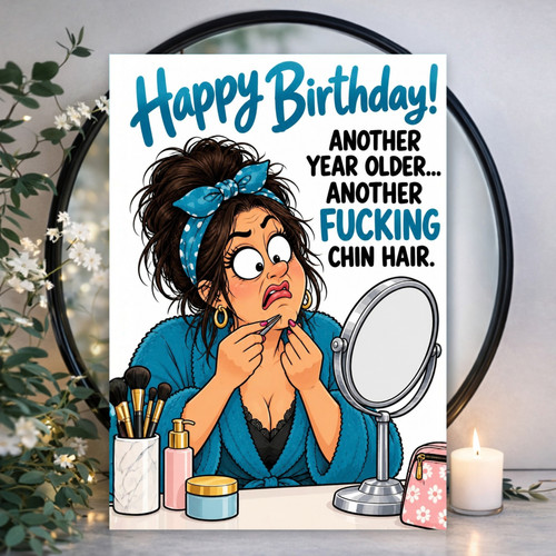 Funny rude menopause birthday - rude,