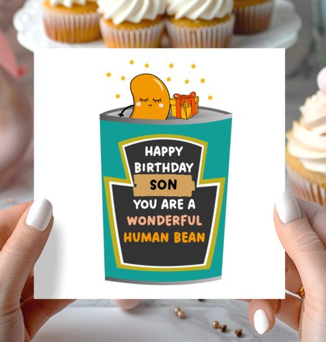 Son birthday card - son,