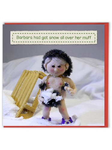 Funny christmas card nudinits - funny,