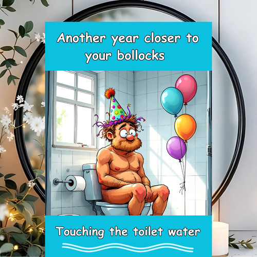 Funny birthday card - funny,