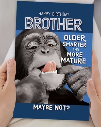 Brother birthday card very - brother,