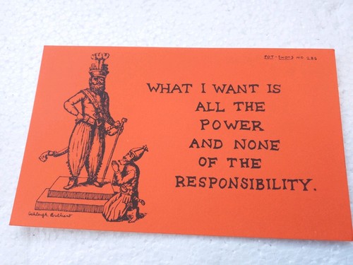 Vintage funny postcard - vintage,