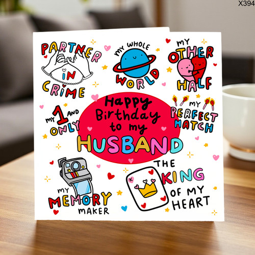 Personalized birthday card for - card,
