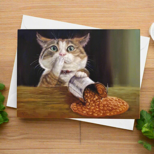 Funny cat birthday greeting - funny,