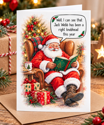 Personalised rude christmas - rude,