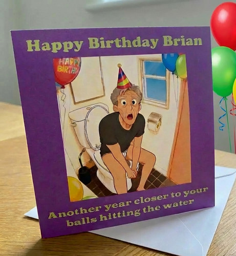 Personalised funny birthday - personalised,