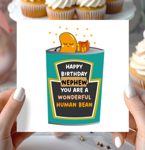 Nephew birthday card funny - nephew,