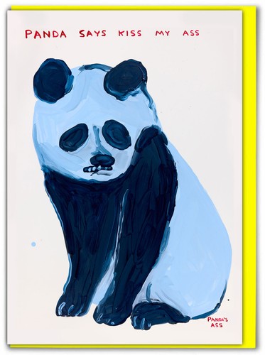 David shrigley birthday card - david,