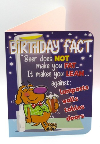 Funny birthday cards - birthday, male